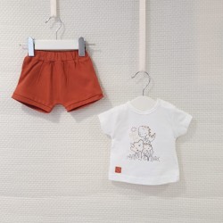 Conjunto para bebé blanco y...