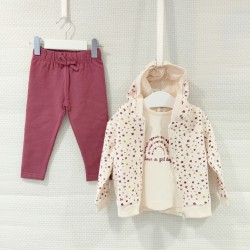 Conjunto de tres piezas...