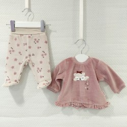 Conjunto de terciopelo...